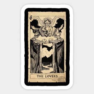 Tarot card lovers Sticker